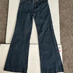 GAP Dark Blue Flare Women's Jeans vintage